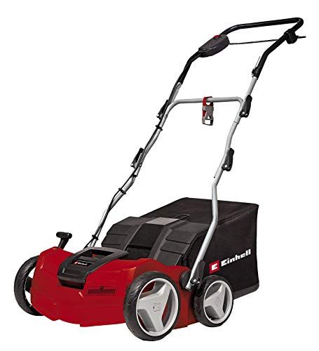 Einhell GE-SA 1640 : Électrique, 1600 W, largeur de travail de 40 cm, grand bac de ramassage de 48 L, surface conseillée 800 m².