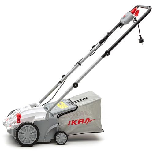 IKRA IEVL 1532 : Largeur de Travail 32 cm, Puissance 1.500 Watts, Gris/Rouge/Noir