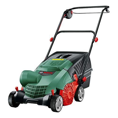 Bosch Universel Verticut 1100 W: Largeur de Travail 32 cm, Capacité de la Boîte de Collecte 50 L, Emballage Carton, Nouveau Design