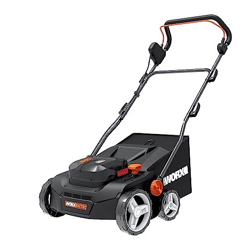 WORX Nitro WG855E.9 : Scarificateur et aérateur sans Fil 40V, Ø36cm, Jusqu'à 400m² sur Une Charge